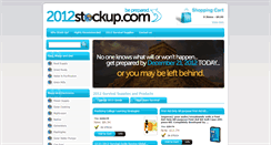 Desktop Screenshot of 2012stockup.com